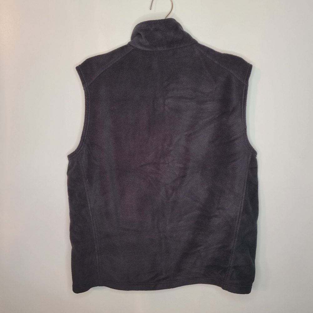 Columbia | Black Fleece zip-up Vest - Picture 2 of 4